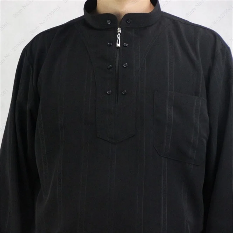 Мужская блузка Jubba tobe Abaya мусульманская традиционная одежда арабское платье в