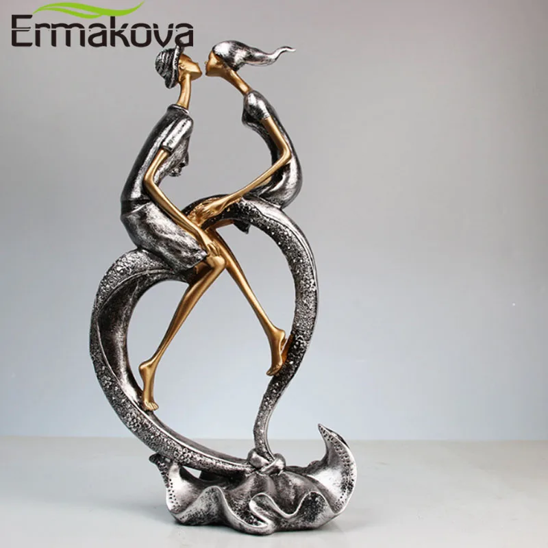 Современная фигурка пар страстных поцелуев ERMAKOVA 29 см свадебный подарок для