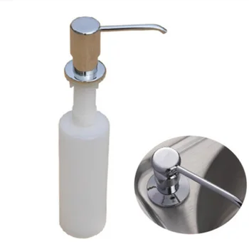 

300ml Kitchen Sink Liquid detergent Shampoo Soap Dispenser Head ABS Plastic in Lotion Pump Plastic Bottle for Bathroom Kitchen