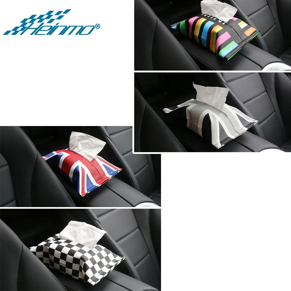 Для MINI Cooper R60 R56 R55 R57 R58 R59 сиденье Бумага полотенца и салфетки тканевая сумка для автомобиля Офис для мини F60 F56 F54 F55 F57