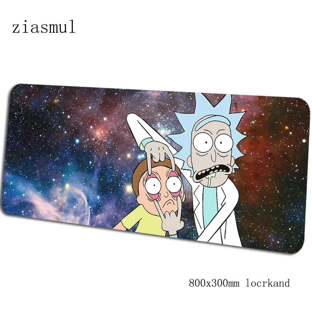 Коврик для мыши rick and marty, геймер, 3d, 800x300x3 мм, коврик для мыши notbook, игровой коврик для мыши, большой милый коврик для мыши, ПК, Настольный коврик для мыши - Цвет: pattern 6