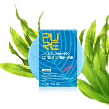 

Handmade Natural Soap Conditioner Hair Cleaning And Hair Moisturising Seaweed Fragrance Hair Soap