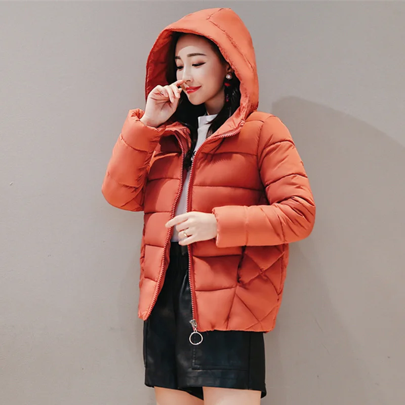 Новая зимняя короткая женская куртка, большой размер 4XL 5XL 6XL 7XL, Женская парка с капюшоном размера плюс, осенний пуховик из хлопка