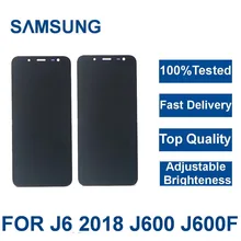 100 Tested For SAMSUNG Galaxy J6 2018 lcd J600 J60