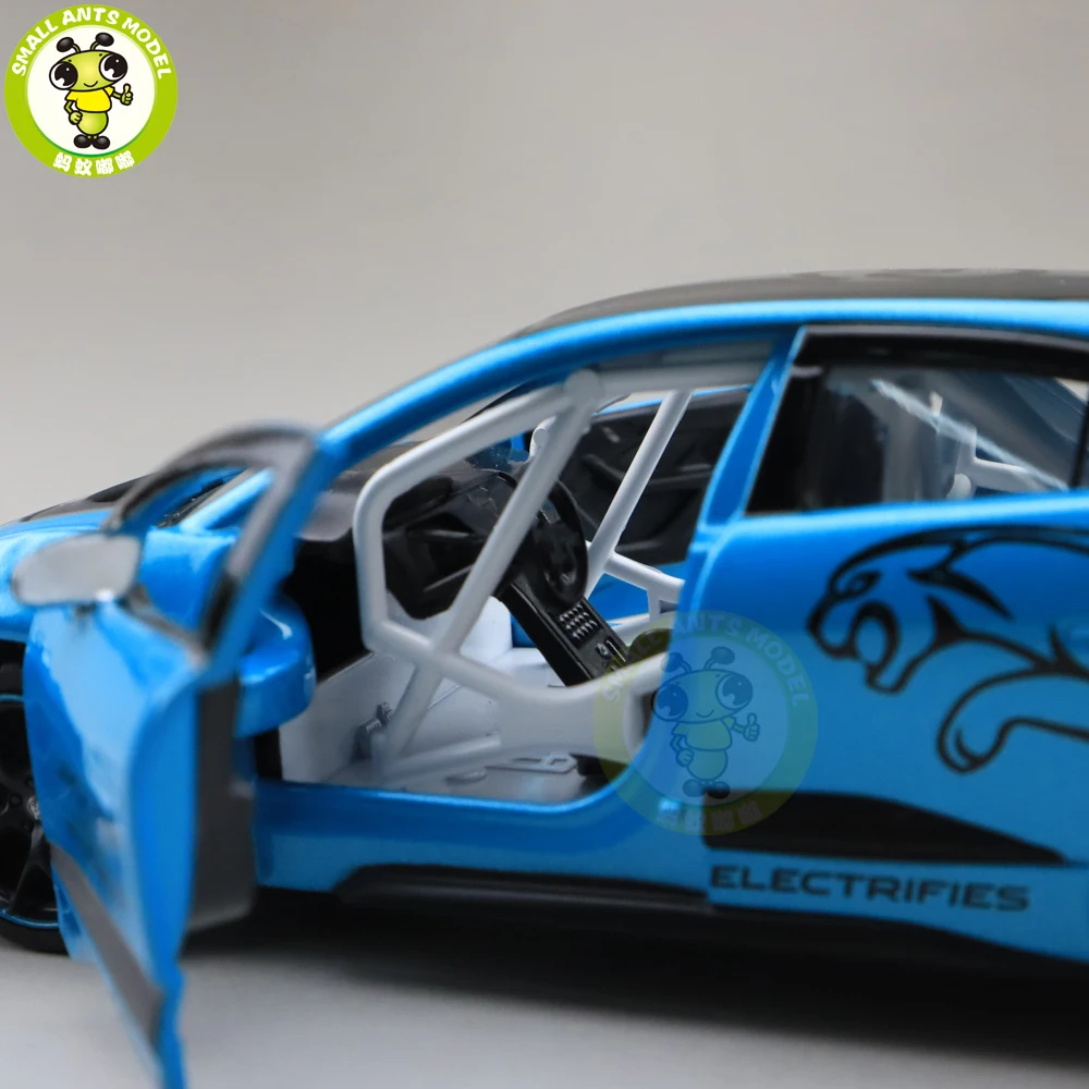 1/36 JACKIEKIM Jaguar I-PACE eTROPHY литой модельный автомобиль игрушки для детей откатные подарки для мальчиков и девочек