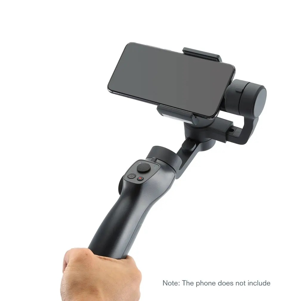 Захват funsnap 2 3-axis телефон ручка карданный стабилизатор штатив «стедикам» для защиты от взлома для смартфона VS Zhiyun Smooth 4 Feiyu Vimble 2 - Цвет: Черный