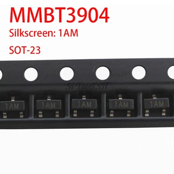 

100PCS MMBT3904 SOT23 3904 SOT 2N3904 SMD SOT-23 1AM new transistor