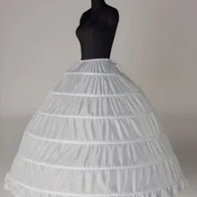 Свадебные аксессуары Петтикот Vestido Longo бальное платье кринолин нижняя юбка 6 кринолин нижняя юбка