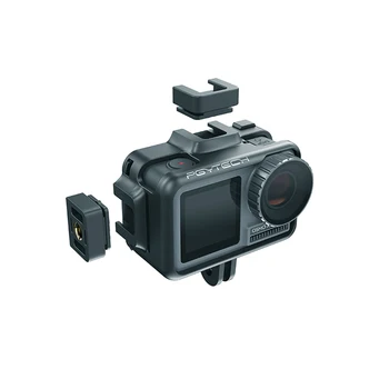 

PGYTECH OSMO ACTION Camera Cage Protective Case for DJI Osmo Action Sport Camera Frame Cover Shell Housing Accessories