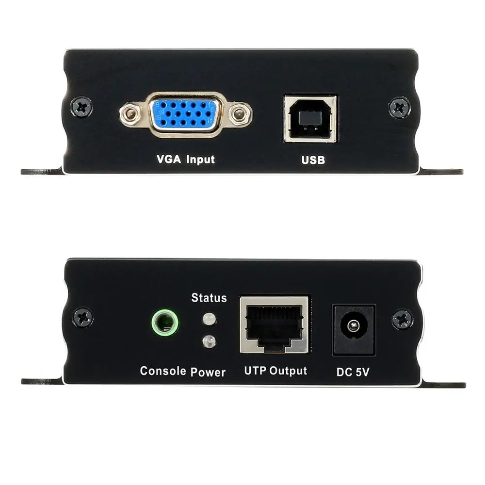 USB VGA KVM удлинитель 300m 1080P 60Hz длинный диапазон 984ft по Cat5e Cat6 Ethernet кабель VGA удлинитель(до 300 m, Отправитель+ приемник