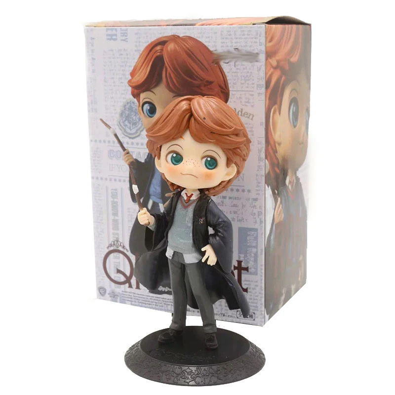 QPosket Big Eyes Potter Snape Granger Weasley Malfoy Newt Action Figure Toy Doll Gift for Christmas