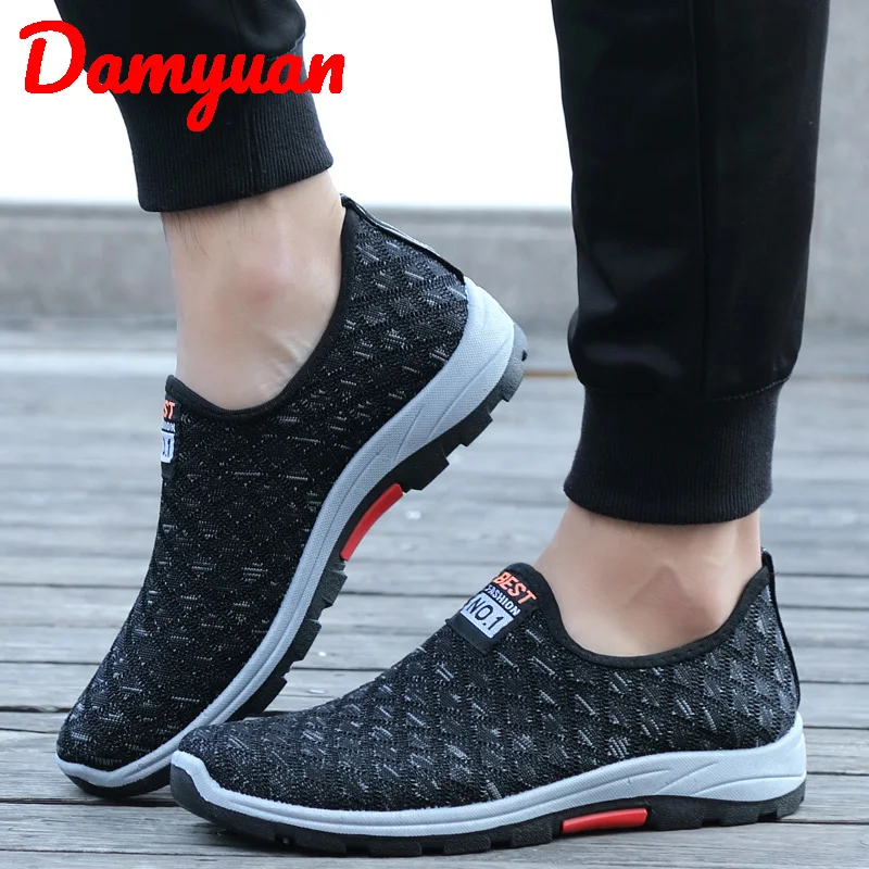 

Damyuan New Winter Hot Fashion Comfortable and Easy To Bend Men Sneakers Outdoor breathable skid-proof leisure running shoes