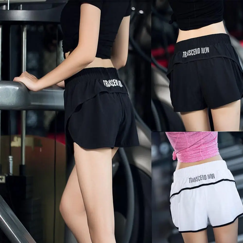 Женские спортивные шорты для девочек женские майки для бега Короткие штаны для тренировок пляжные повседневные спортивные тренировочные шорты для спортзала