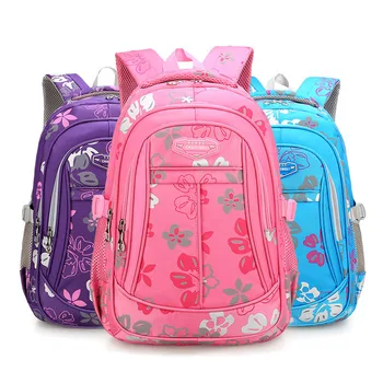 

Mochilas Schoolbags 2020 Children School Bags For Girls Backpack Kids Book Bag Girl Schoolbag Satchel Gift Shoulder Bags Purple