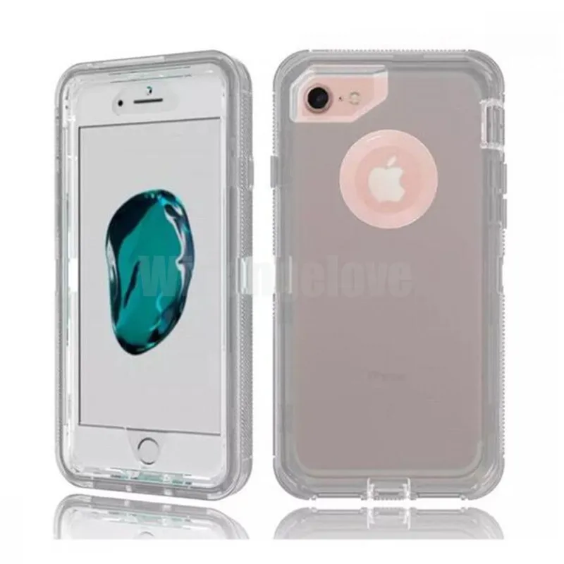 50 шт. для iphone 11 pro max 3 в 1 прозрачный чехол жесткий прозрачный чехол с роботом для iphone 11 X Xr Xs Max 8 7 6 Plus