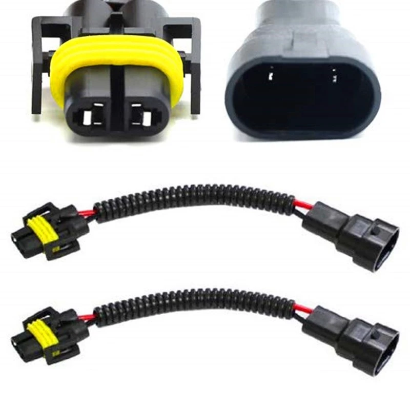 Комплект из 2 предметов 9006 для H11 H8 головной светильник тумана коннектор жгут