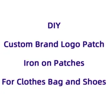 

Fashion Brand Logo Patches Iron on DIY Brand Parches for Jackets Embroidery Stickers on Alternative Clothing Badge Applique