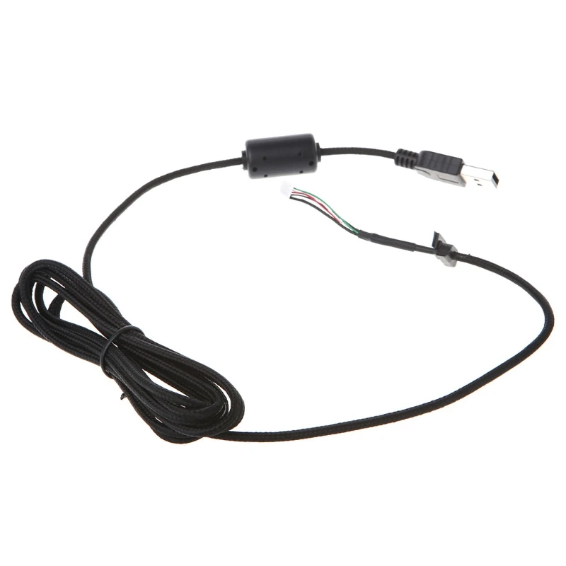 2 м прочный нейлоновый Плетеный USB кабель для мыши кабель для логитек G9 G9X