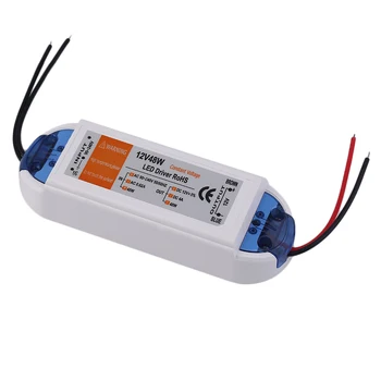 

18W/28W/48W/72W/100W Power Supply DC 12v LED Driver Adapter Transformer Switch Output 100V-240V For LED Strip