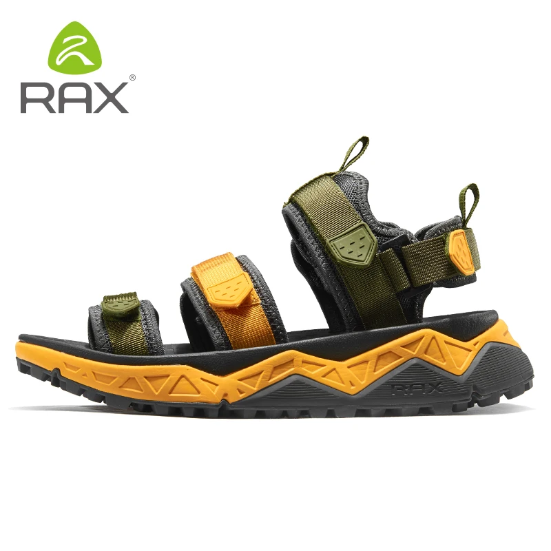 RAX Mens Sports Sandals Summer Outdoor Beach Sandals Men Aqua Trekking Water shoes Men Upstream Shoes Women Quick-drying Shoes