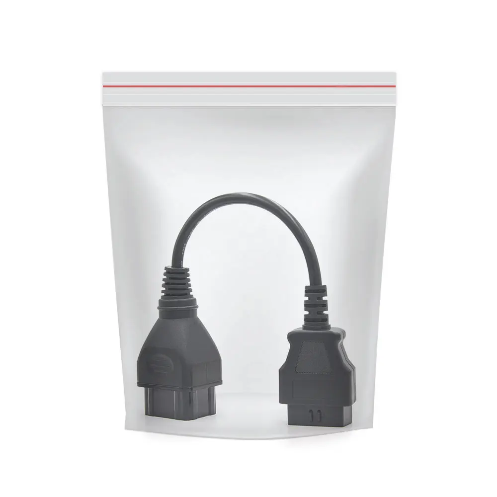 OBD2 коннектор адаптер для Renault Truck 12 Pin OBD в OBD2 16Pin для Renault OBD OBD2 Диагностический авто инструмент OBD2 удлинитель