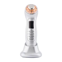 

7 in 1 Multifunction Ultrasonic Led Facial Massager Photon Led Microcurrent Vibration Machine Rechargeable Led Light Therapy