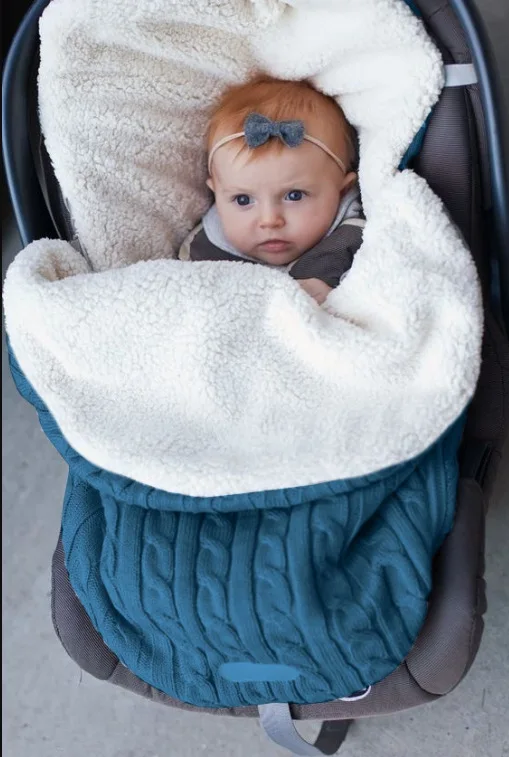 WEPBEL/зимнее Пеленальное Одеяло для новорожденных детей до 12 месяцев; теплое детское одеяло для маленьких мальчиков и девочек