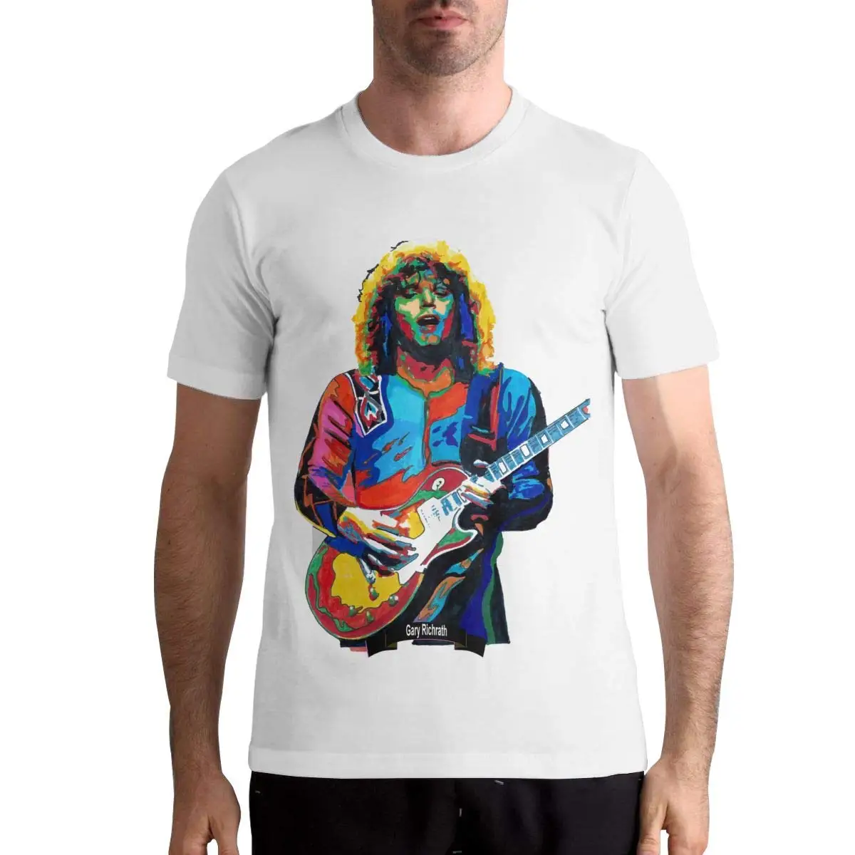 REO Speedwagon Man Tops Short Sleeve T Shirts White unisex men women t shirt |