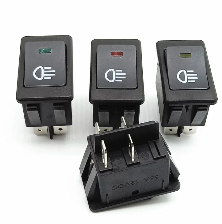 

Universal Car-styling 12V 35A Auto Fog Light Rocker Toggle Switch for Fog Light Lamp Car Accessories