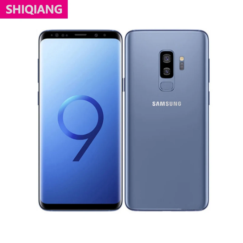 Разблокированный б/у Samsung Galaxy S9 + Plus LTE Android мобильный телефон Octa Core 6.2in 12.0MP 6 ГБ и 64