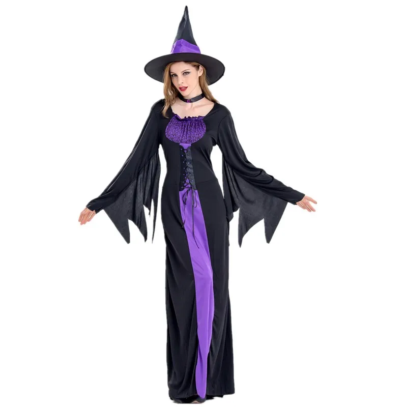 

Костюм Пурим из ведьмы на Хэллоуин, страшный костюм королевы, день мертвецов, карнавальное выступление, готическое платье вампира для косплея и вечеринки