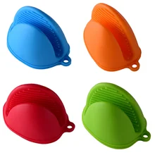 1 шт. силиконовые термостойкие перчатки зажимы изоляция антипригарный Противоскользящий горшок держатель для миски клип приготовления выпечки прихватки