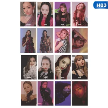 

8pcs/set K-POP BLACKPINK Album SQUARE UP Self Made Paper Lomo Card Photo Card Poster HD Photocard