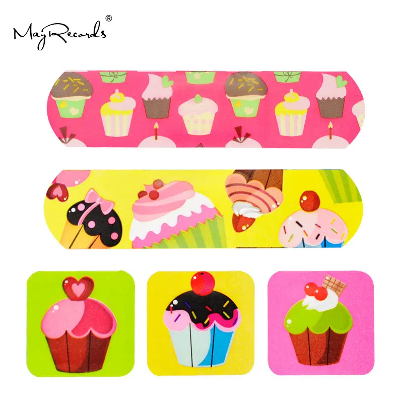 Pack of 100pcs/5boxes Assorted Breathable Waterproof Cartoon Adhesive Bandages Hemostasis Band Aid for Children Kids