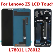 LCD For LENOVO Z5 Display Touch Screen Replacement for Lenovo Z5 L78011 L78012 LCD Display