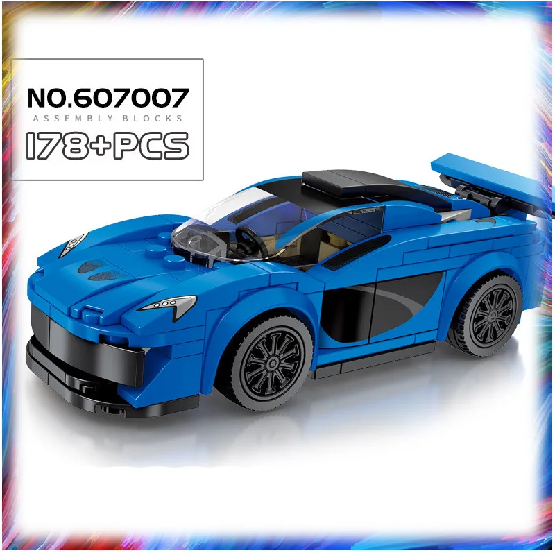 Конструктор SEMBO city Speed Champion F1 гоночный конструктор Lamborghiniedly техника для сборки
