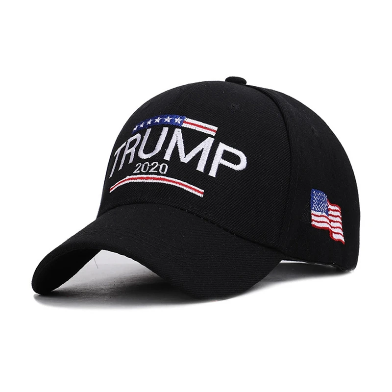 Baseball Cap Embroidered Hat American President Election Accessories Headwear Outdoor Sports Wear With Adjustable Back Closure