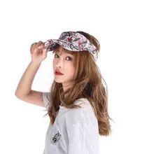 Спортивный солнцезащитный козырек шляпа регулируемая для гольфа теннис Рыбалка бег пляж оголовье