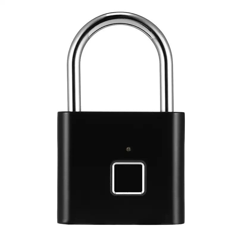 Fingerprint Lock Smart Padlock Thumbprint Door Padlocks Portable