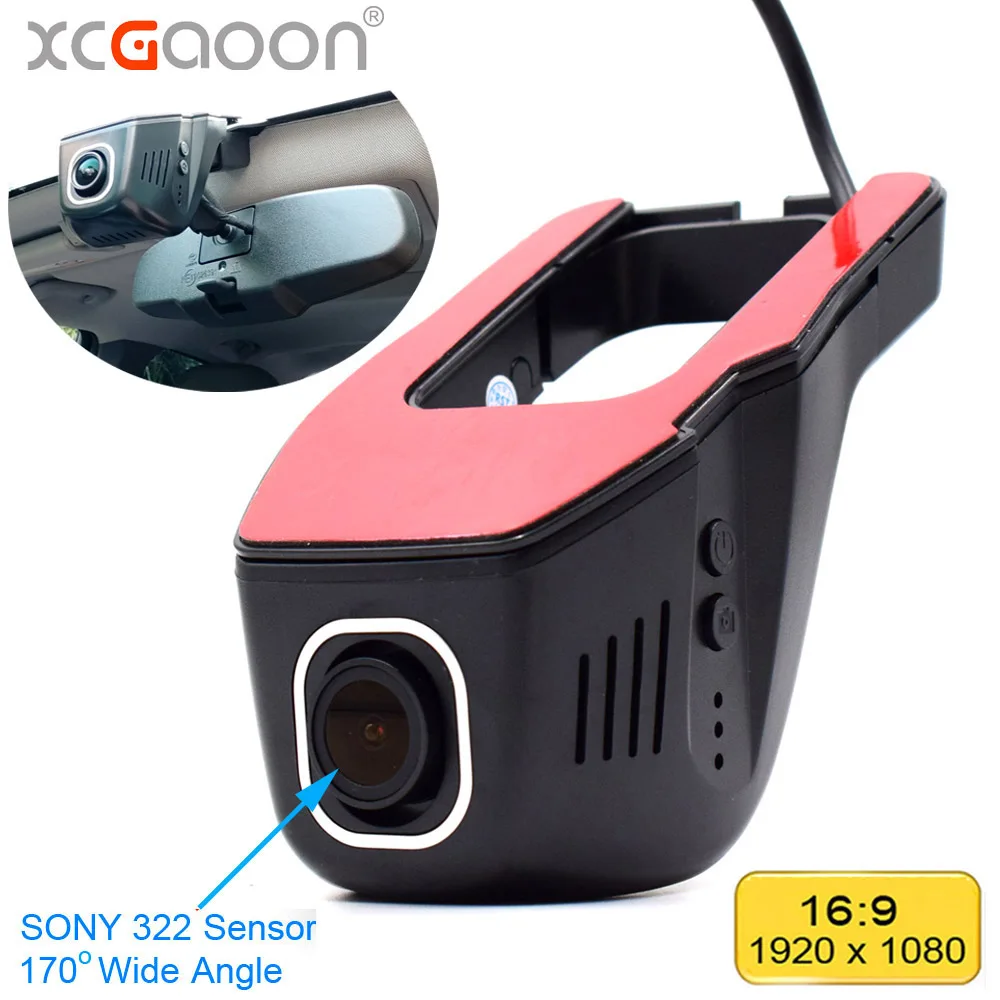 XCGaoon Wifi Car DVR Registrator Digital Video Recorder Camcorder Dash Camera 1080P Night Version Novatek 96655 Rotate 45