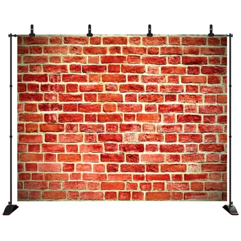 

Acejoker Red Brick Wall Backdrop Portrait Photoshoot Video Background Vinyl Photography