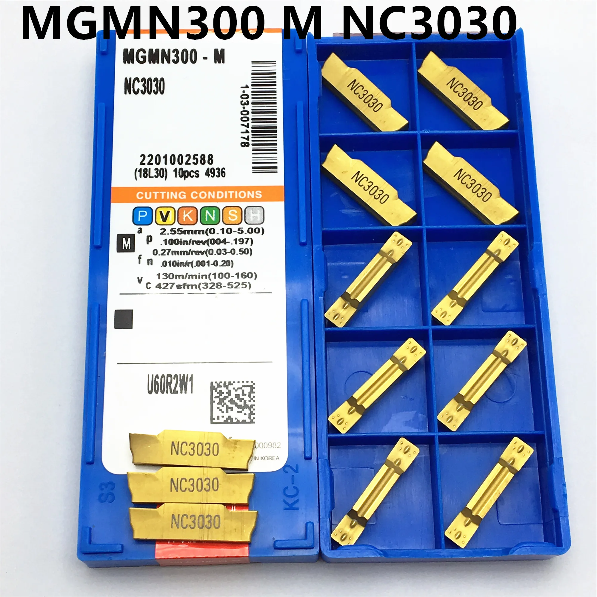 Прорезной инструмент MGMN300 M NC3020 NC3030 PC9030 твердосплавный токарный с прорезью и |