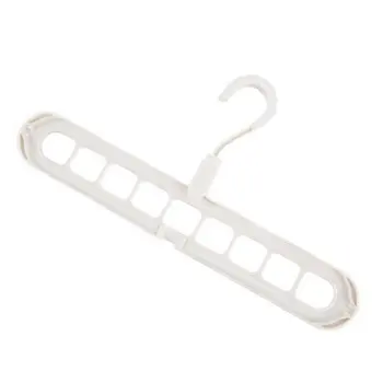 

Multifunctional Nine-Hole Hanger Folding Contraction Magic Rotating Clothes Home Use Travel Storage Artifact