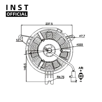 

Air Conditioning Fan AC A/C Blower Motor FOR Application KIA 12V