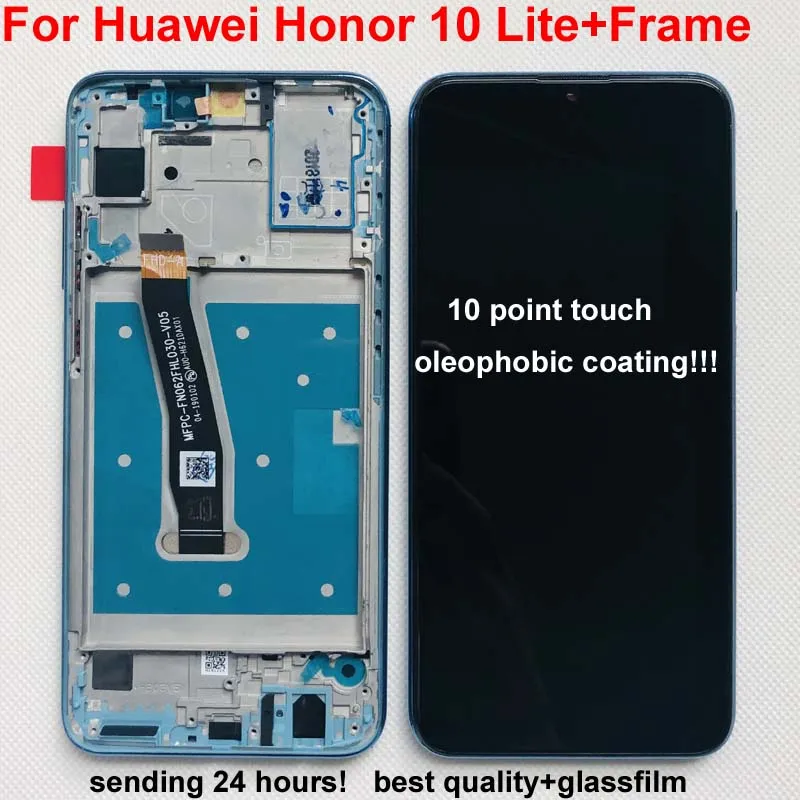 100% Оригинальный дисплей для Huawei Honor 10 Lite LCD сенсорный экран дигитайзер с рамкой глобальная версия для honor 10i HRY LX1 HRY LX2|Экраны для мобильных телефонов|   | АлиЭкспресс
