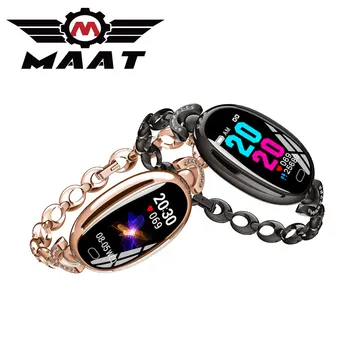 

2019 Interpad E68 Smart Braclet Women Message Reminder Remote Control Blood Oxygen Call Reminder Passometer Sport Smart Watch