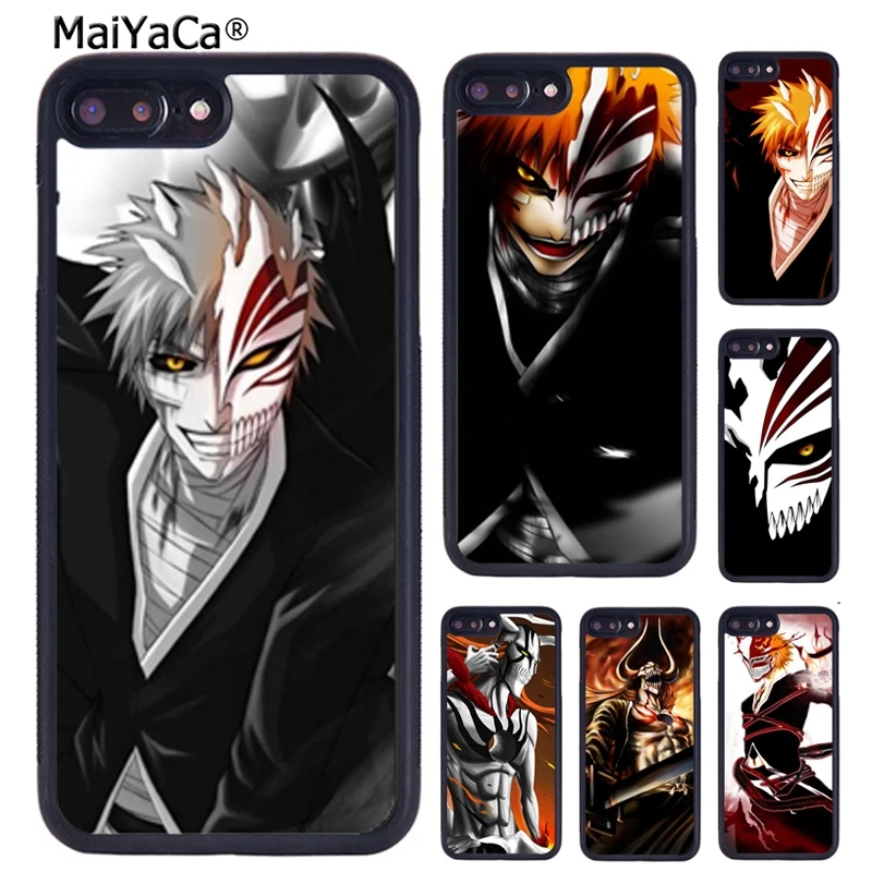 MaiYaCa Мода BLEACH Аниме Манга Куросаки Ичиго полые чехол для телефона iphone 11 12 Pro MAX X XR XS