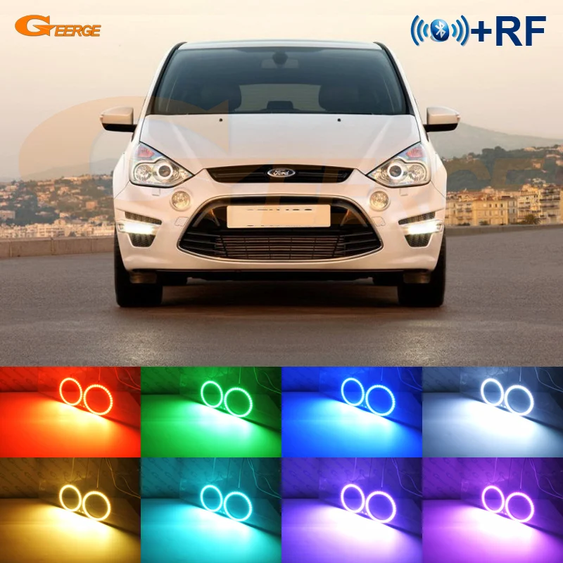 Для Ford S Max 2006 2014 ксеноновый светильник отличный Радиочастотный пульт Bluetooth