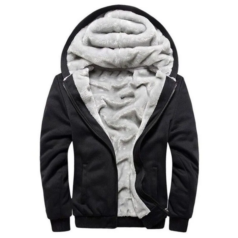 Зимняя флисовая Мужская толстовка 5XL 6XL 7XL 8XL 3 цвета бюст 155 см плюс размер флисовая мужская Толстовка