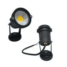 Светодиодный COB светильник для садовой лужайки 3 Вт 5 Вт 7 Вт 9 Вт уличная, с шипами круглая Базовая лампа AC110V 220 в DC12V Светодиодный светильник для ландшафтной дорожки ing